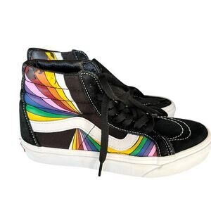 VANS graffiti high top of the was all sneaker SK8 men’s sz 5 women’s sz 6.5